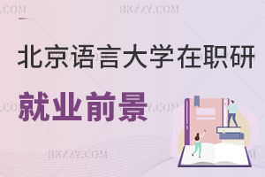 北京語言大學(xué)在職研究生就業(yè)前景
