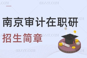 2025年南京審計大學(xué)在職研究生招生簡章