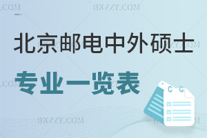 北京郵電大學中外合作辦學碩士專業(yè)一覽表，附含金量
